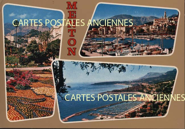 Cartes postales anciennes > CARTES POSTALES > carte postale ancienne > cartes-postales-ancienne.com Alpes maritimes  Menton