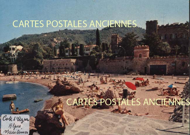 Cartes postales anciennes > CARTES POSTALES > carte postale ancienne > cartes-postales-ancienne.com Provence alpes cote d'azur Alpes maritimes Theoule Sur Mer