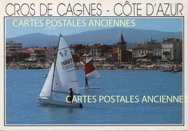 Cartes postales anciennes > CARTES POSTALES > carte postale ancienne > cartes-postales-ancienne.com Provence alpes cote d'azur Alpes maritimes Cros De Cagnes