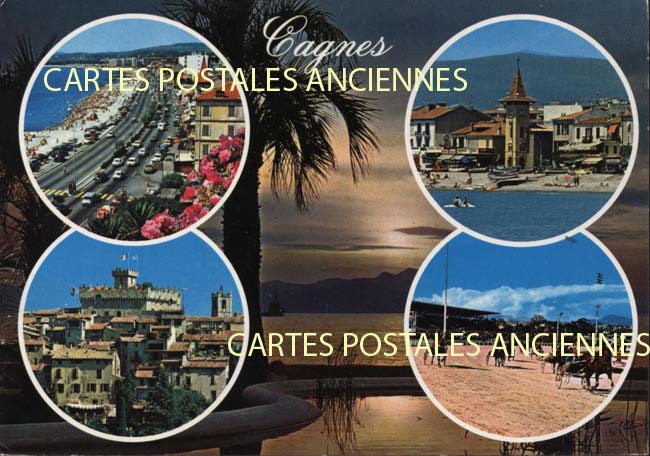 Cartes postales anciennes > CARTES POSTALES > carte postale ancienne > cartes-postales-ancienne.com Provence alpes cote d'azur Alpes maritimes Cagnes Sur Mer