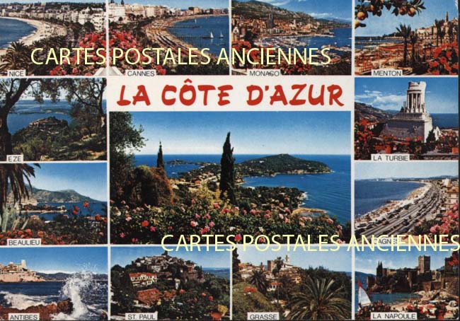 Cartes postales anciennes > CARTES POSTALES > carte postale ancienne > cartes-postales-ancienne.com Alpes maritimes  Nice