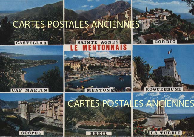 Cartes postales anciennes > CARTES POSTALES > carte postale ancienne > cartes-postales-ancienne.com Provence alpes cote d'azur Alpes maritimes Sainte Agnes