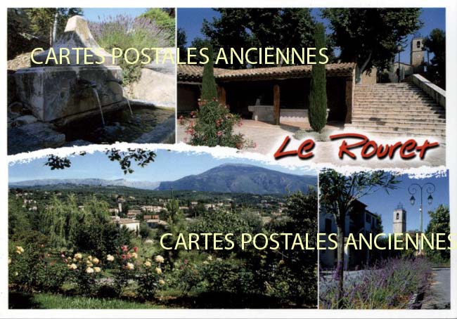 Cartes postales anciennes > CARTES POSTALES > carte postale ancienne > cartes-postales-ancienne.com Provence alpes cote d'azur Alpes maritimes Le Rouret