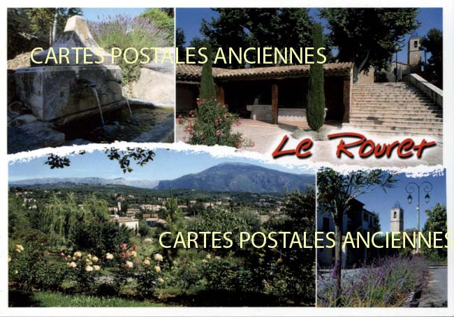 Cartes postales anciennes > CARTES POSTALES > carte postale ancienne > cartes-postales-ancienne.com Alpes maritimes  Le Rouret