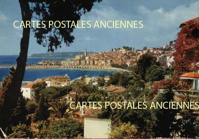 Cartes postales anciennes > CARTES POSTALES > carte postale ancienne > cartes-postales-ancienne.com Alpes maritimes  Menton