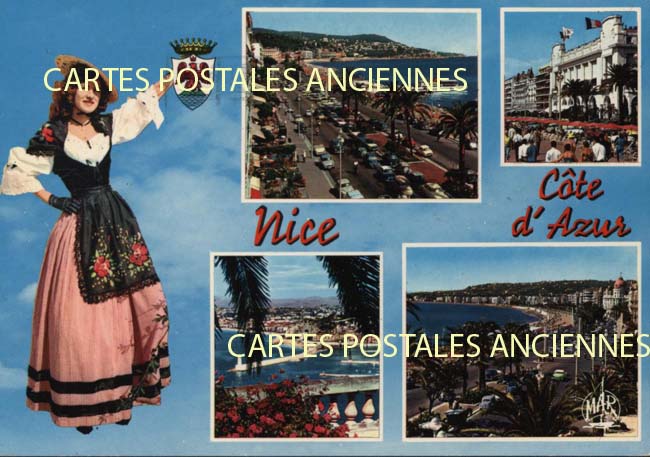 Cartes postales anciennes > CARTES POSTALES > carte postale ancienne > cartes-postales-ancienne.com Alpes maritimes  Nice