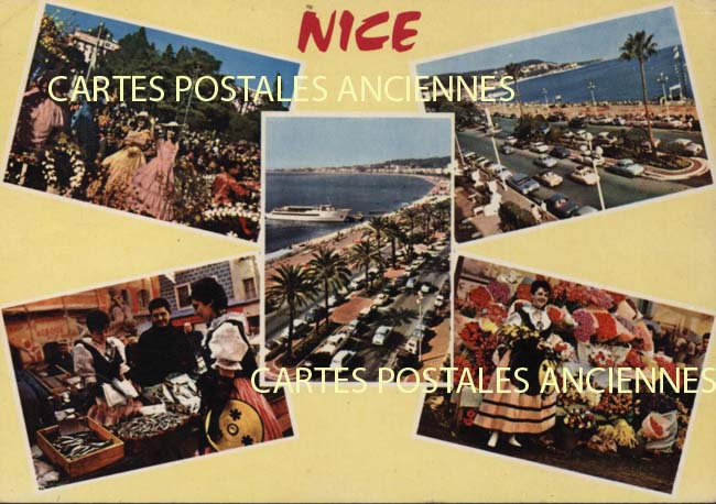 Cartes postales anciennes > CARTES POSTALES > carte postale ancienne > cartes-postales-ancienne.com Alpes maritimes  Nice