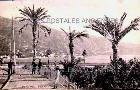 Cartes postales anciennes > CARTES POSTALES > carte postale ancienne > cartes-postales-ancienne.com Alpes maritimes  Menton