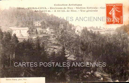 Cartes postales anciennes > CARTES POSTALES > carte postale ancienne > cartes-postales-ancienne.com Provence alpes cote d'azur Alpes maritimes Peira Cava