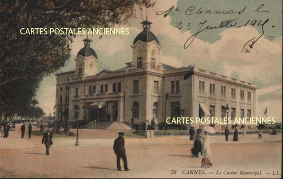 Cartes postales anciennes > CARTES POSTALES > carte postale ancienne > cartes-postales-ancienne.com Alpes maritimes  Cannes