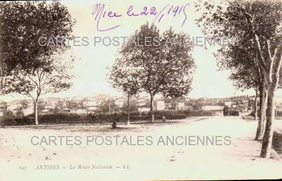 Cartes postales anciennes > CARTES POSTALES > carte postale ancienne > cartes-postales-ancienne.com Alpes maritimes  Antibes