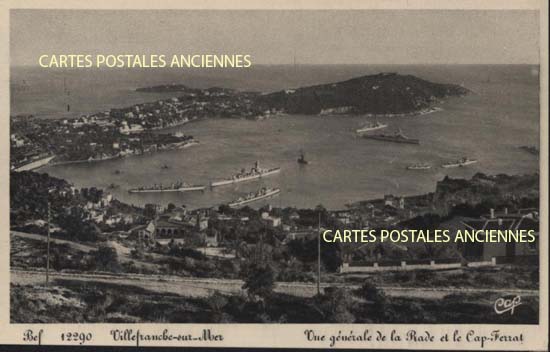 Cartes postales anciennes > CARTES POSTALES > carte postale ancienne > cartes-postales-ancienne.com Alpes maritimes  Villefranche Sur Mer