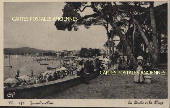 Cartes postales anciennes > CARTES POSTALES > carte postale ancienne > cartes-postales-ancienne.com Alpes maritimes  Juan Les Pins
