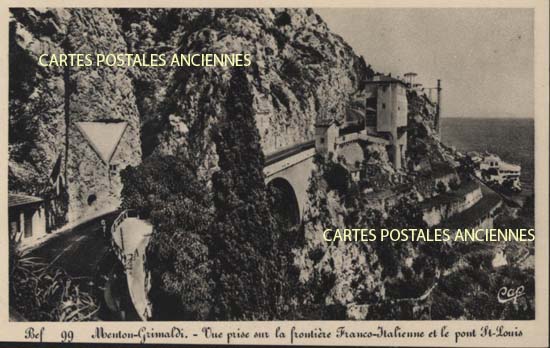 Cartes postales anciennes > CARTES POSTALES > carte postale ancienne > cartes-postales-ancienne.com Alpes maritimes  Menton