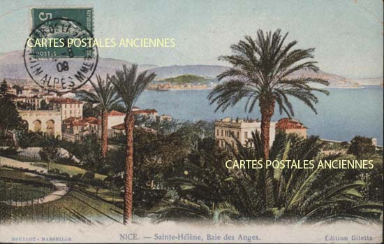 Cartes postales anciennes > CARTES POSTALES > carte postale ancienne > cartes-postales-ancienne.com Alpes maritimes  Nice