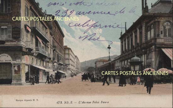 Cartes postales anciennes > CARTES POSTALES > carte postale ancienne > cartes-postales-ancienne.com Alpes maritimes  Nice