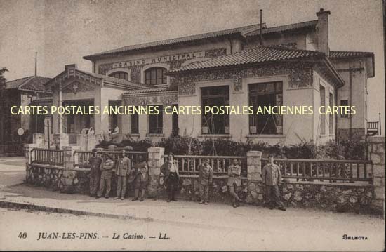 Cartes postales anciennes > CARTES POSTALES > carte postale ancienne > cartes-postales-ancienne.com  Juan Les Pins