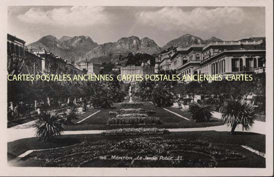 Cartes postales anciennes > CARTES POSTALES > carte postale ancienne > cartes-postales-ancienne.com  Menton