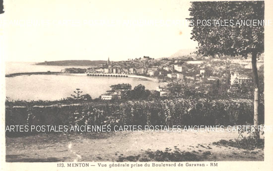 Cartes postales anciennes > CARTES POSTALES > carte postale ancienne > cartes-postales-ancienne.com  Menton