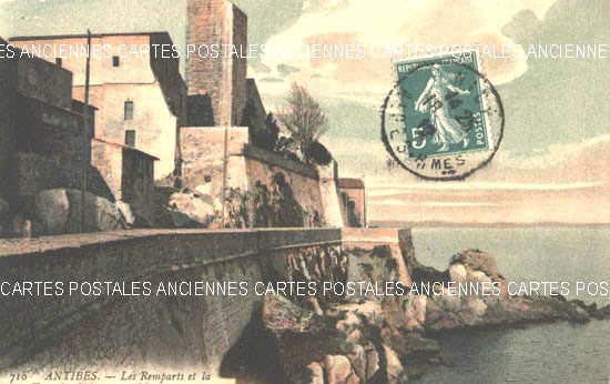 Cartes postales anciennes > CARTES POSTALES > carte postale ancienne > cartes-postales-ancienne.com  Antibes