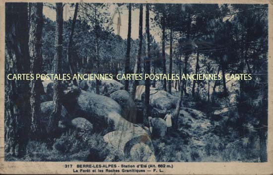 Cartes postales anciennes > CARTES POSTALES > carte postale ancienne > cartes-postales-ancienne.com Provence alpes cote d'azur Alpes maritimes Berre Les Alpes