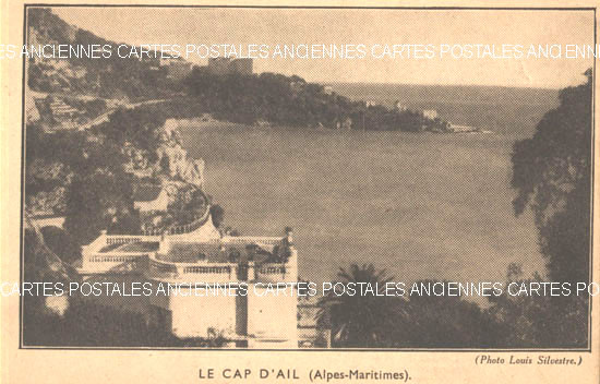 Cartes postales anciennes > CARTES POSTALES > carte postale ancienne > cartes-postales-ancienne.com Provence alpes cote d'azur Alpes maritimes Cap d'Ail