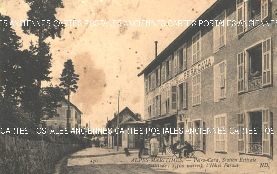 Cartes postales anciennes > CARTES POSTALES > carte postale ancienne > cartes-postales-ancienne.com Provence alpes cote d'azur Alpes maritimes Peira Cava