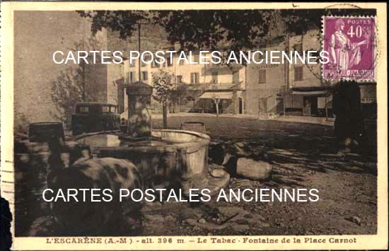 Cartes postales anciennes > CARTES POSTALES > carte postale ancienne > cartes-postales-ancienne.com Provence alpes cote d'azur Alpes maritimes L Escarene