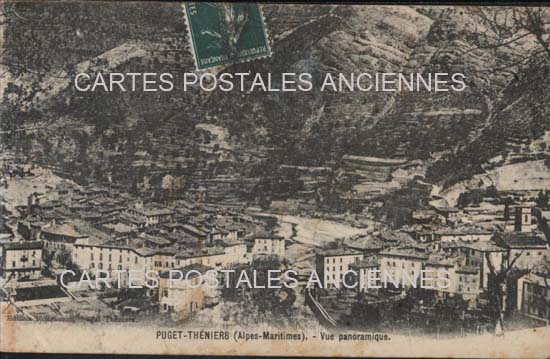 Cartes postales anciennes > CARTES POSTALES > carte postale ancienne > cartes-postales-ancienne.com Provence alpes cote d'azur Alpes maritimes Puget Theniers