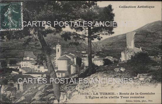 Cartes postales anciennes > CARTES POSTALES > carte postale ancienne > cartes-postales-ancienne.com Provence alpes cote d'azur Alpes maritimes La Turbie