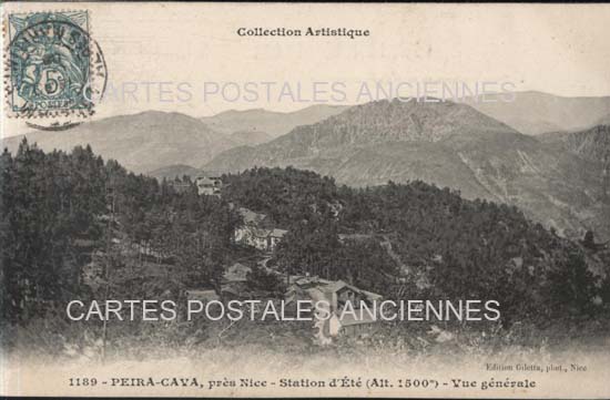 Cartes postales anciennes > CARTES POSTALES > carte postale ancienne > cartes-postales-ancienne.com Provence alpes cote d'azur Alpes maritimes Peira Cava