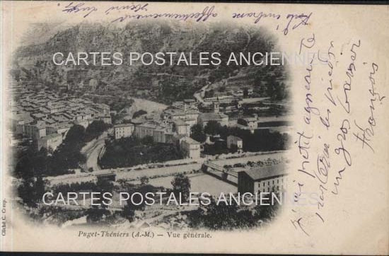 Cartes postales anciennes > CARTES POSTALES > carte postale ancienne > cartes-postales-ancienne.com Provence alpes cote d'azur Alpes maritimes Puget Theniers