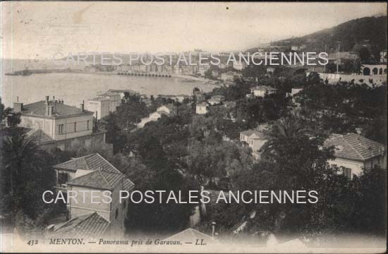 Cartes postales anciennes > CARTES POSTALES > carte postale ancienne > cartes-postales-ancienne.com  Menton