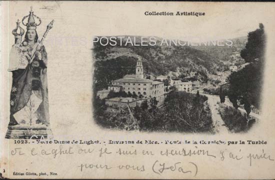 Cartes postales anciennes > CARTES POSTALES > carte postale ancienne > cartes-postales-ancienne.com Provence alpes cote d'azur Alpes maritimes La Turbie