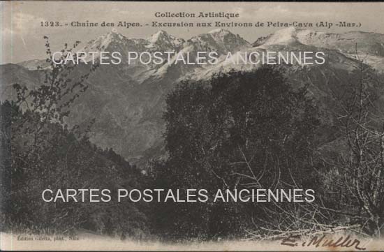 Cartes postales anciennes > CARTES POSTALES > carte postale ancienne > cartes-postales-ancienne.com Provence alpes cote d'azur Alpes maritimes Peira Cava