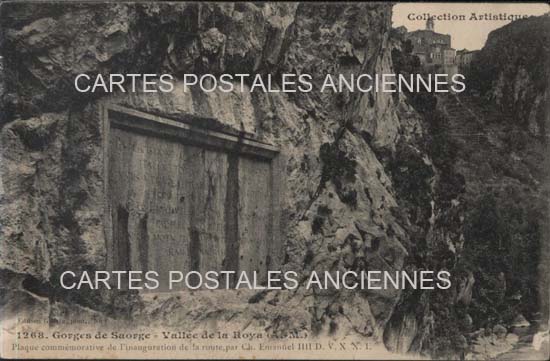 Cartes postales anciennes > CARTES POSTALES > carte postale ancienne > cartes-postales-ancienne.com Provence alpes cote d'azur Alpes maritimes Saorge