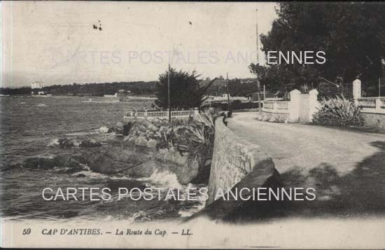 Cartes postales anciennes > CARTES POSTALES > carte postale ancienne > cartes-postales-ancienne.com Provence alpes cote d'azur Alpes maritimes Cap D Antibes