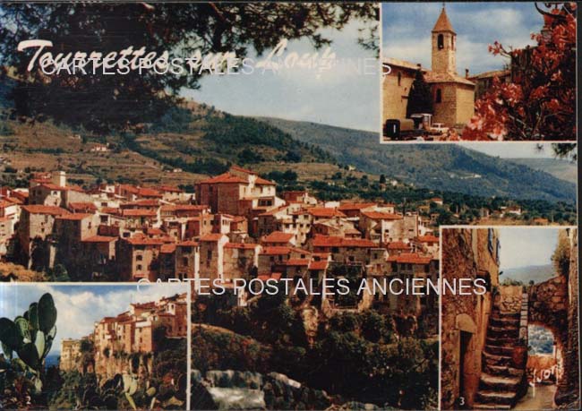 Cartes postales anciennes > CARTES POSTALES > carte postale ancienne > cartes-postales-ancienne.com  Tourette Sur Loup