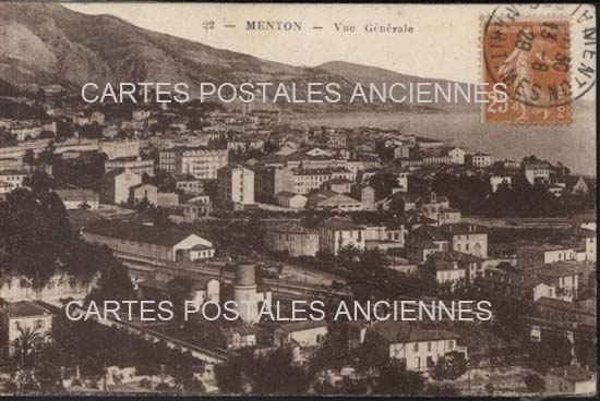 Cartes postales anciennes > CARTES POSTALES > carte postale ancienne > cartes-postales-ancienne.com  Menton