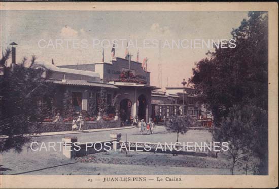 Cartes postales anciennes > CARTES POSTALES > carte postale ancienne > cartes-postales-ancienne.com  Juan Les Pins
