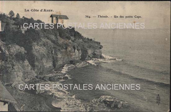 Cartes postales anciennes > CARTES POSTALES > carte postale ancienne > cartes-postales-ancienne.com Provence alpes cote d'azur Alpes maritimes Theoule Sur Mer