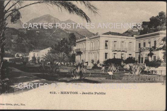 Cartes postales anciennes > CARTES POSTALES > carte postale ancienne > cartes-postales-ancienne.com  Menton
