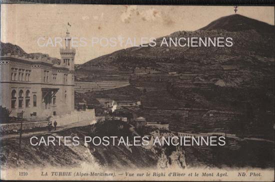 Cartes postales anciennes > CARTES POSTALES > carte postale ancienne > cartes-postales-ancienne.com  La Turbie