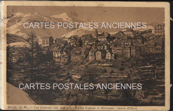 Cartes postales anciennes > CARTES POSTALES > carte postale ancienne > cartes-postales-ancienne.com Provence alpes cote d'azur Alpes maritimes Beuil