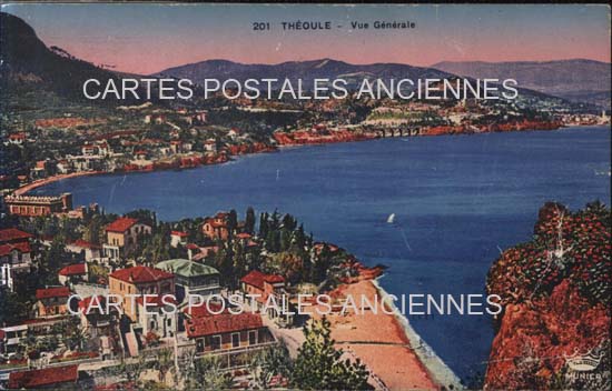 Cartes postales anciennes > CARTES POSTALES > carte postale ancienne > cartes-postales-ancienne.com  Theoule Sur Mer