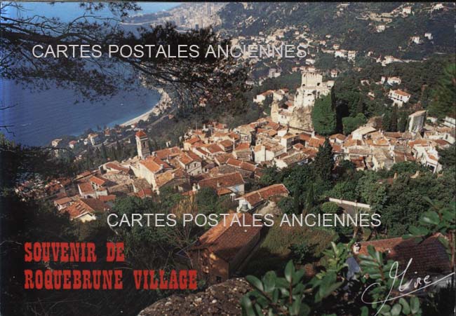 Cartes postales anciennes > CARTES POSTALES > carte postale ancienne > cartes-postales-ancienne.com  Roquebrune Cap Martin
