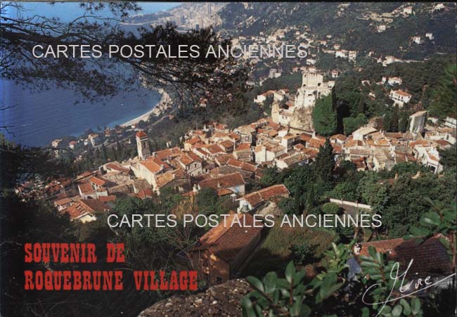 Cartes postales anciennes > CARTES POSTALES > carte postale ancienne > cartes-postales-ancienne.com Provence alpes cote d'azur Alpes maritimes Roquebrune Cap Martin