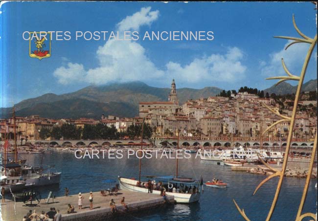 Cartes postales anciennes > CARTES POSTALES > carte postale ancienne > cartes-postales-ancienne.com  Menton