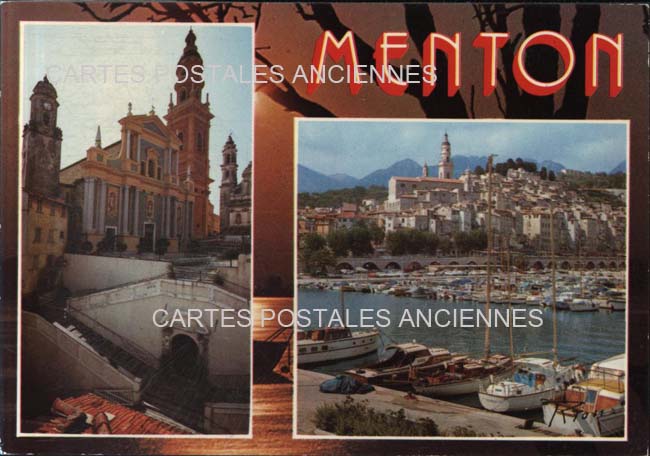 Cartes postales anciennes > CARTES POSTALES > carte postale ancienne > cartes-postales-ancienne.com  Menton