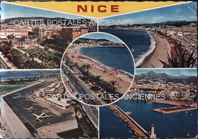 Cartes postales anciennes > CARTES POSTALES > carte postale ancienne > cartes-postales-ancienne.com Alpes maritimes  Nice